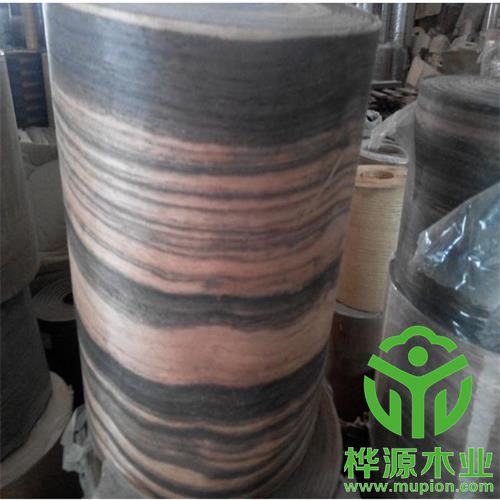 黑檀B0.3mm貼薄皮廠(chǎng)家直銷(xiāo)，高檔黑檀木皮品質(zhì)保證