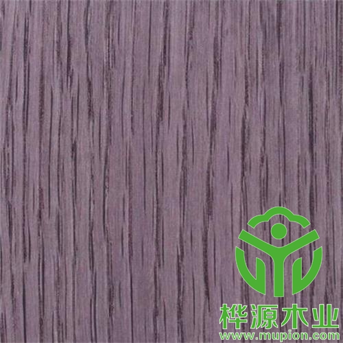橡木染色木皮品質(zhì)穩(wěn)定，0.5mm染色紅橡木皮免費(fèi)打樣